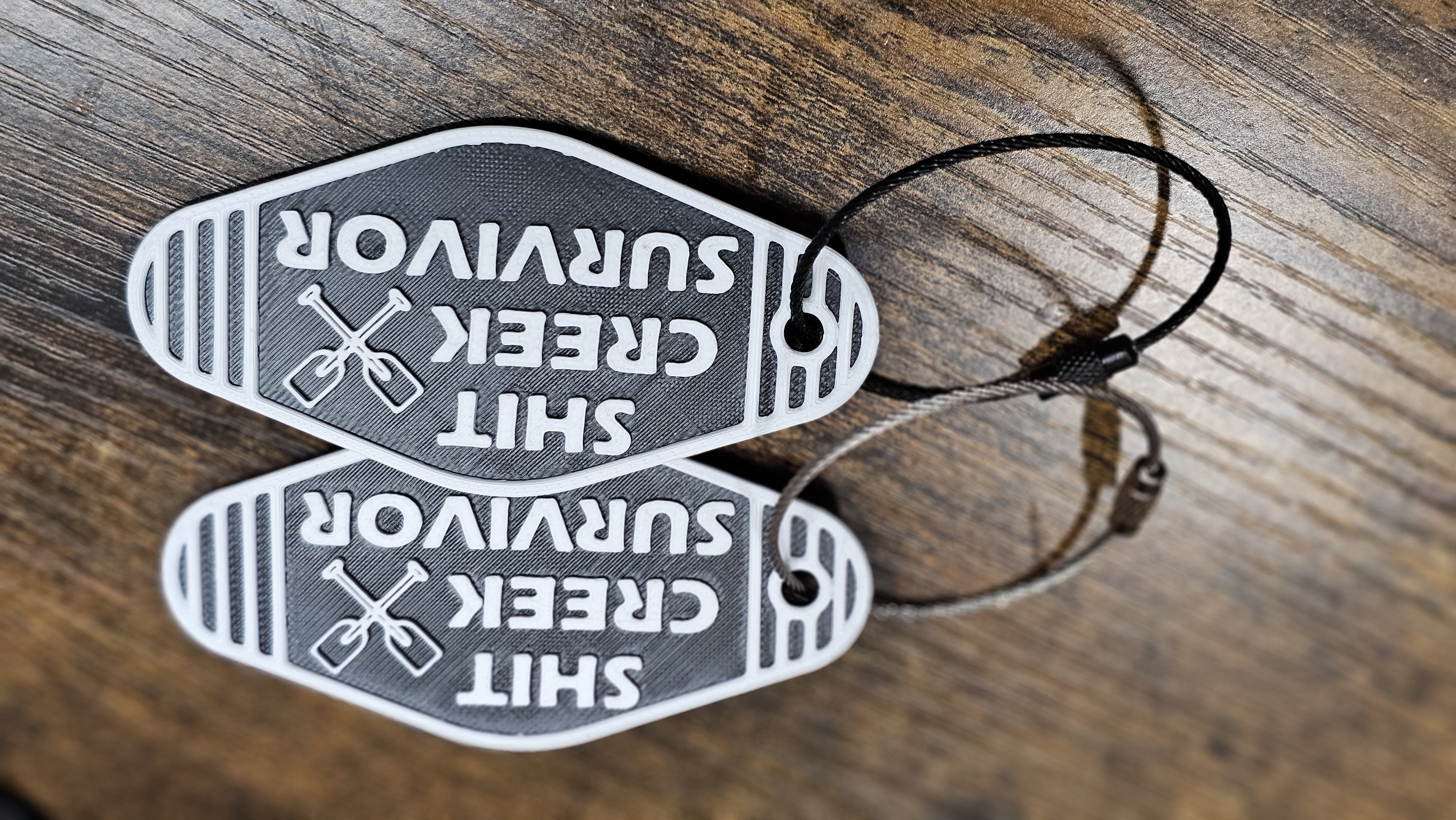 Custom Keychain - Personalized 3D printed keychain